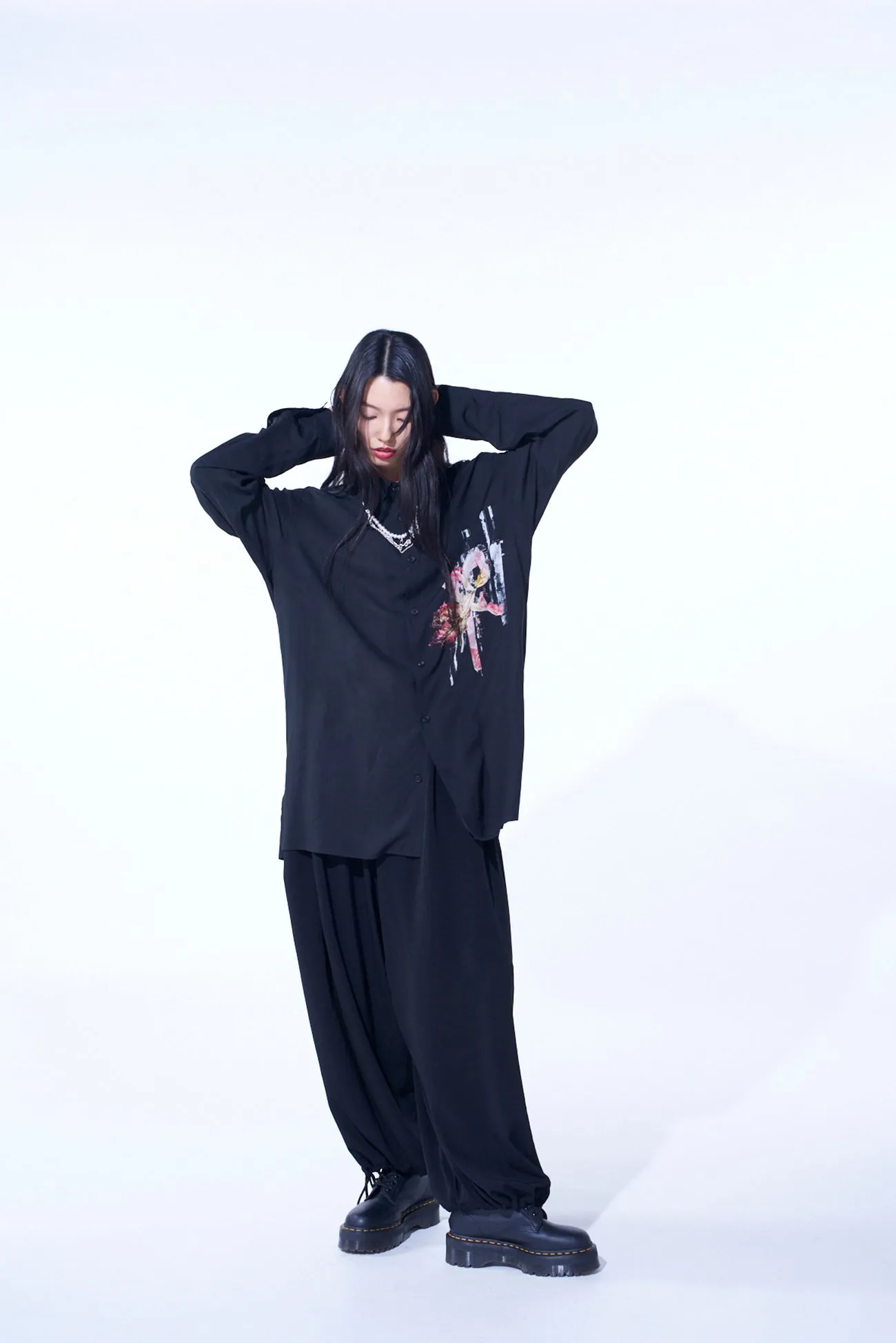 RAYON LOAN LILY PRINTED SHIRT