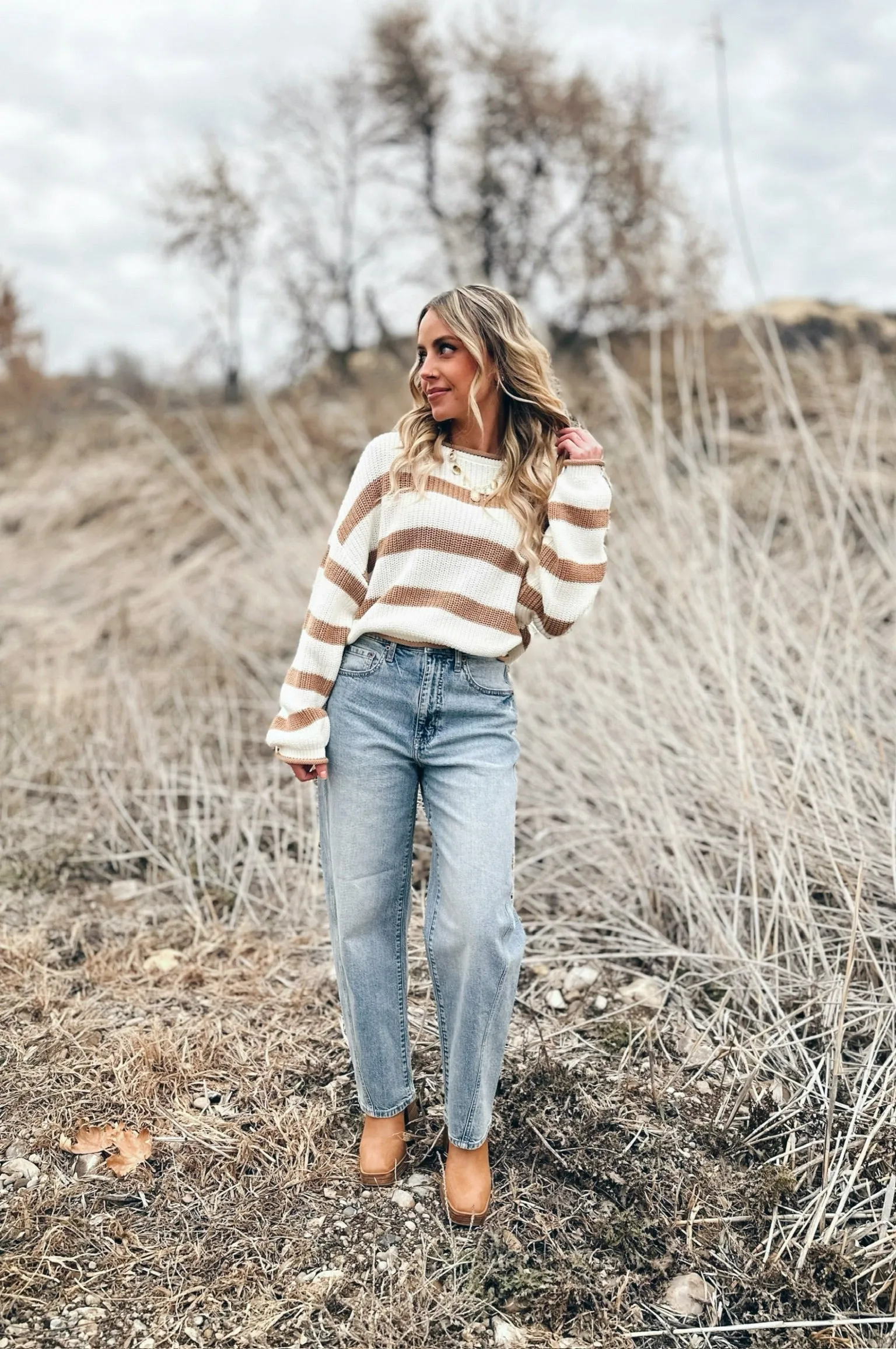 The Line Up Sweater