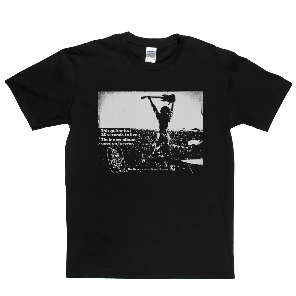 The Who Live At Leeds Ad T-Shirt