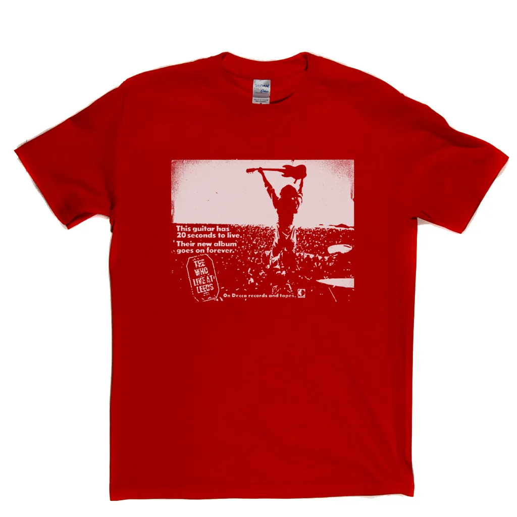 The Who Live At Leeds Ad T-Shirt