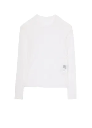 TULLE CREW NECK T