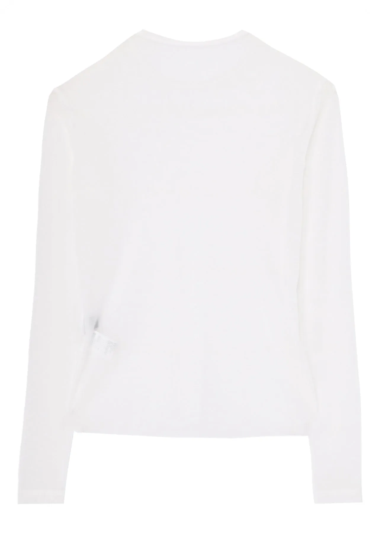 TULLE CREW NECK T