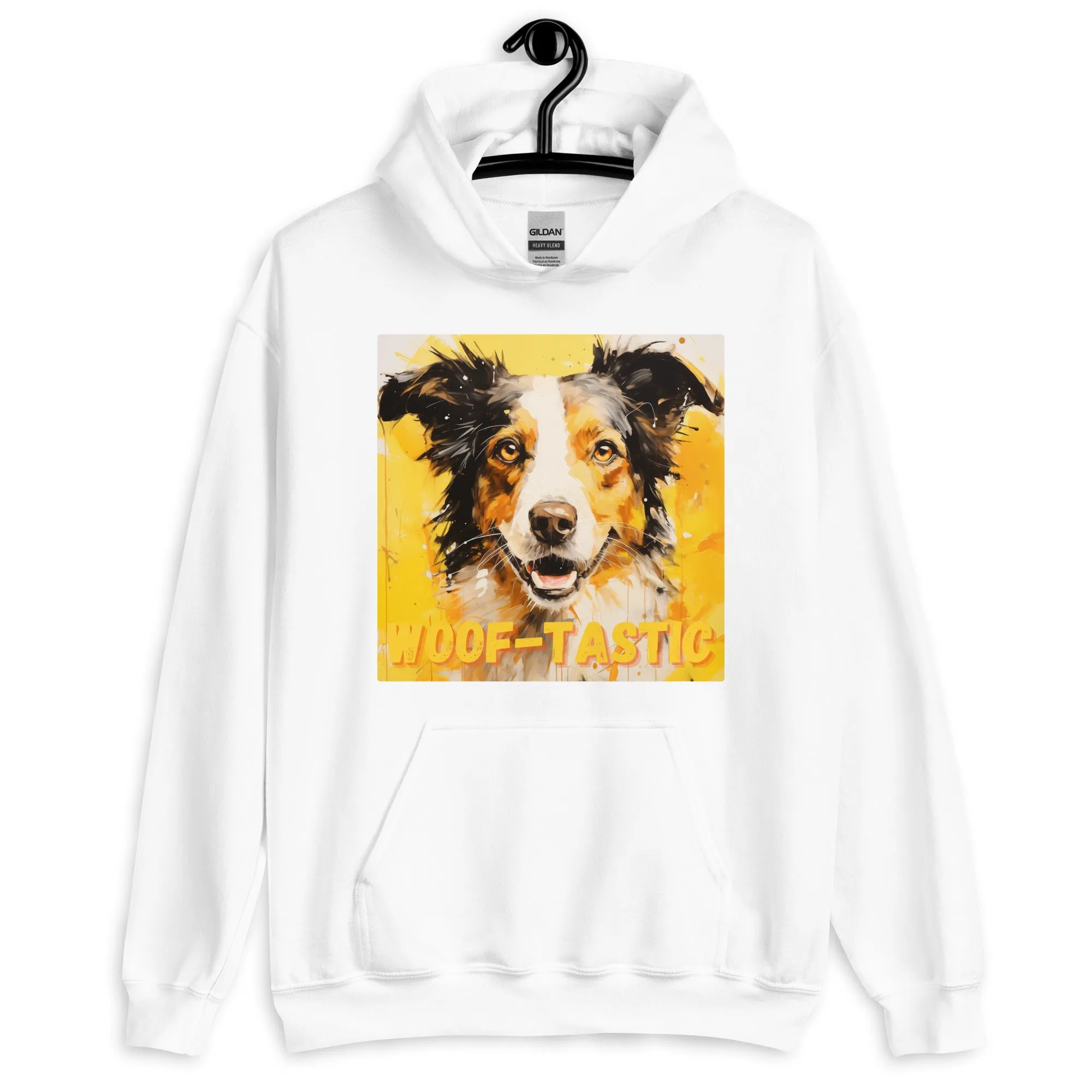 Unisex Hoodie Woof-tastic Border Collie