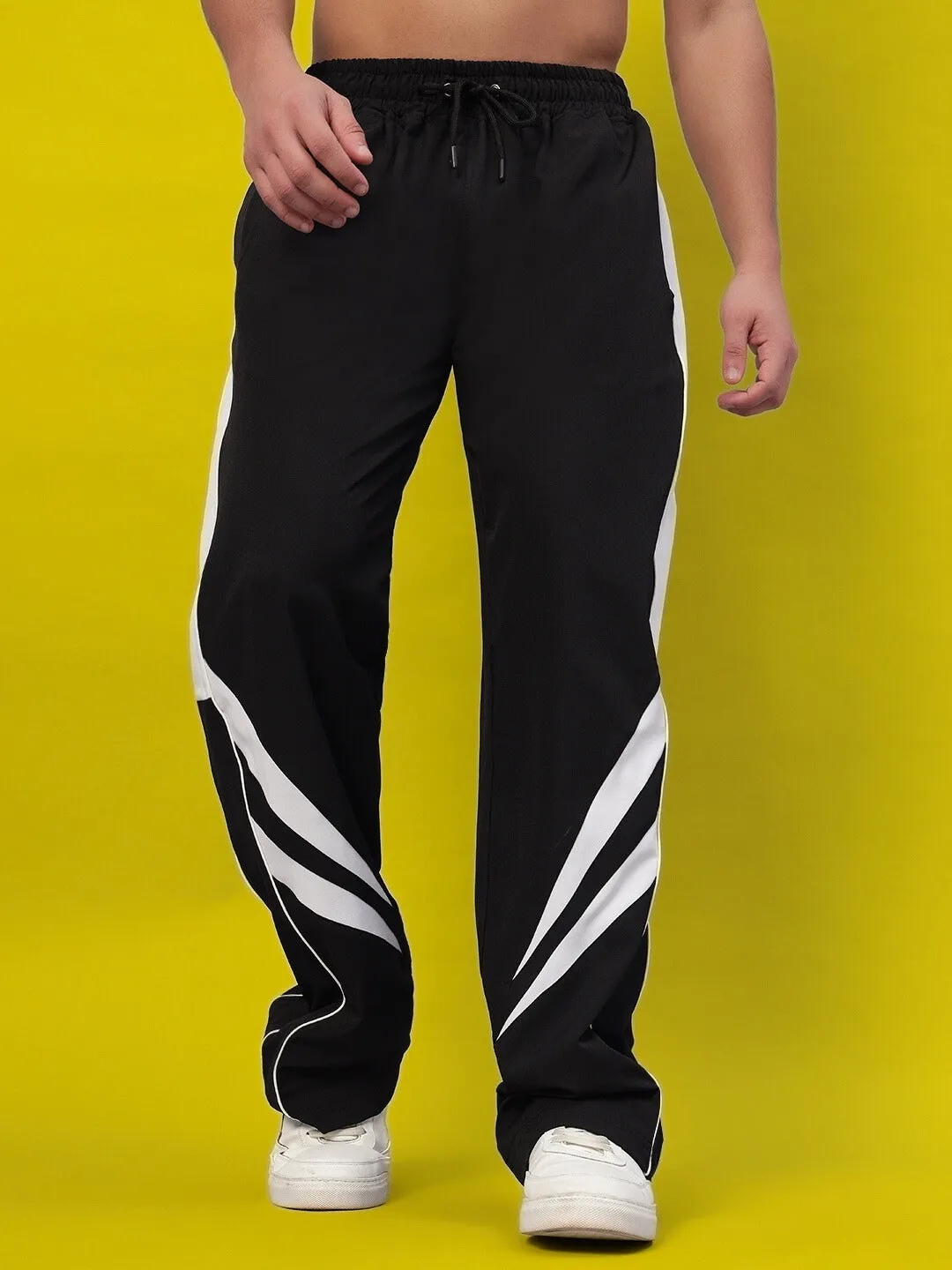 Versatile Parachute Cargo Pants (Black)