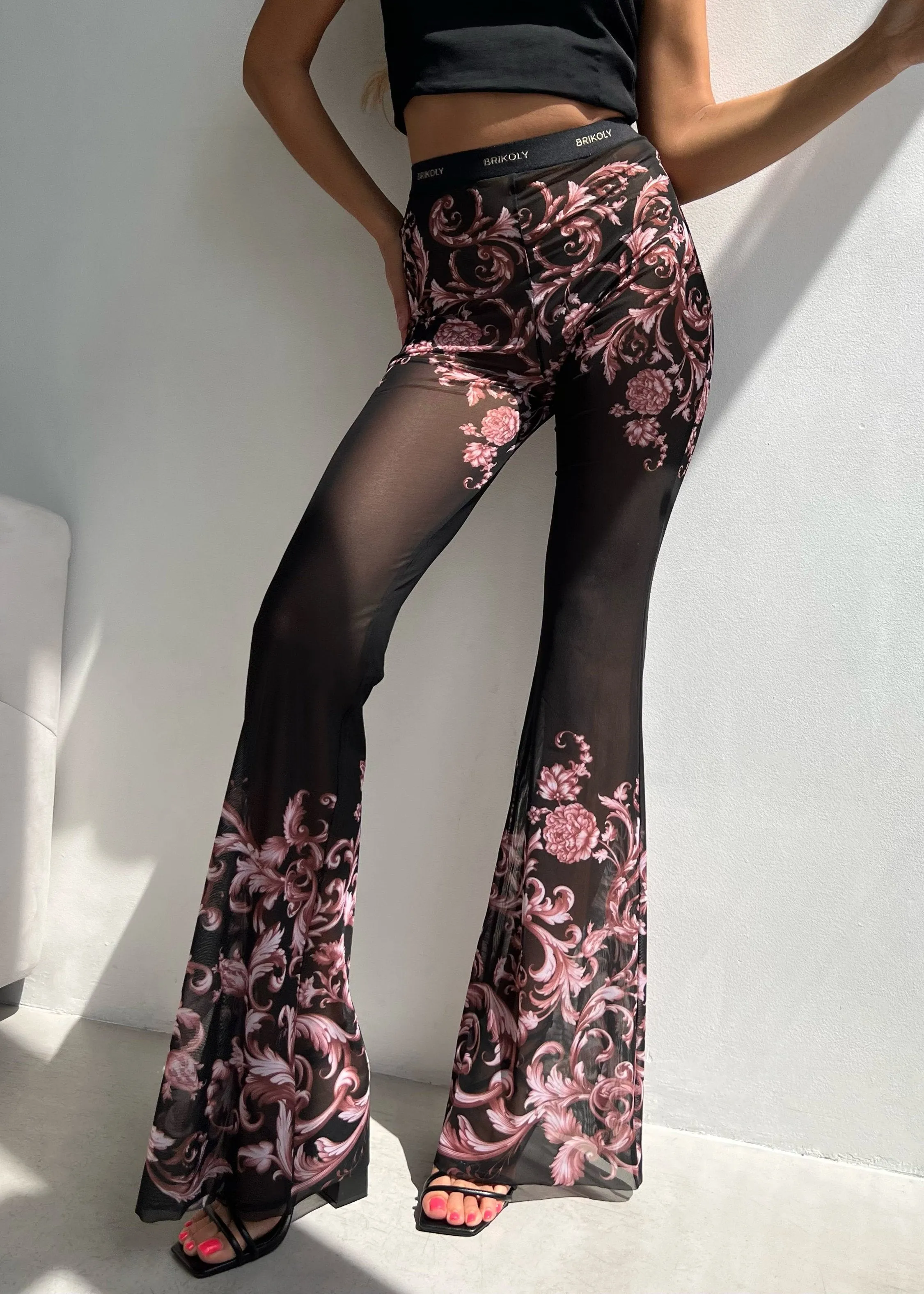 Vintage Pants for All Mesh Flare