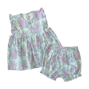 Virginia Girls Bloomer Set - Watercolor Floral