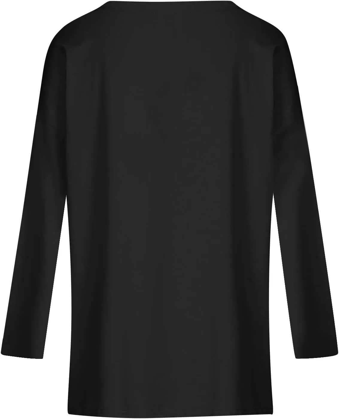 Womens Long Sleeve Tops Oversized V Neck Sweatshirts Casual Trendy Shirts Fall Winter Clothes 2024