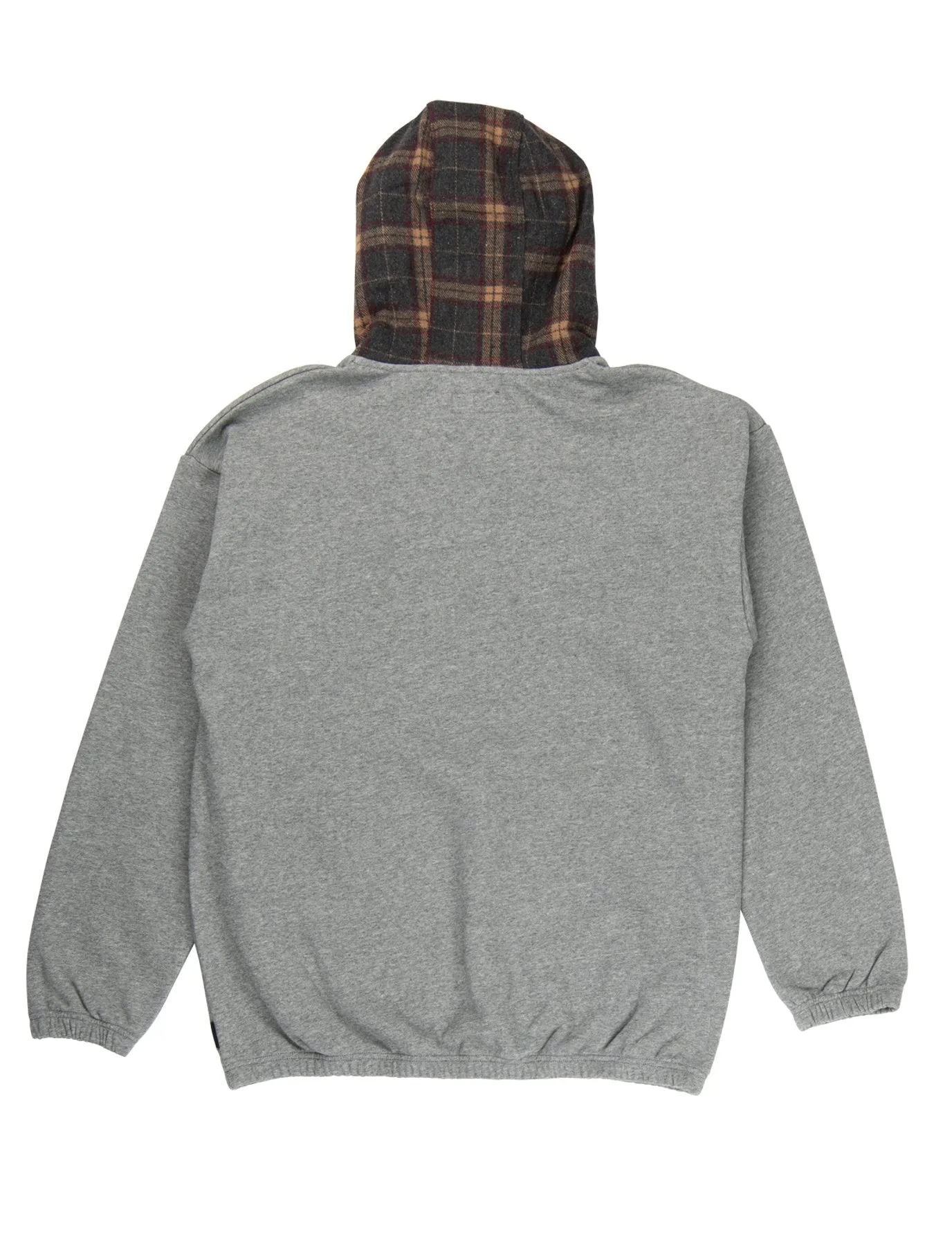 Woodchuck Hooded Fleece - Dark Grey Marle